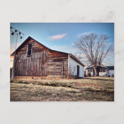 Rural North Carolina Postkarte (Vorderseite)