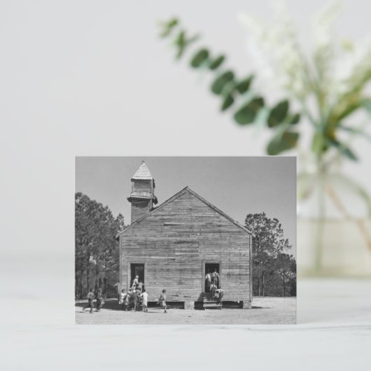 Rural Schoolhouse, 1937 Postkarte (Stehend Vorderseite)