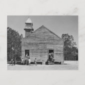 Rural Schoolhouse, 1937 Postkarte (Vorderseite)