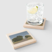 Rural Sweden April Steinuntersetzer (Seitenansicht)