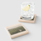 Rural Sweden July Steinuntersetzer (Seitenansicht)