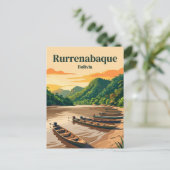 Rurrenabaque Bolivien Postkarte (Stehend Vorderseite)