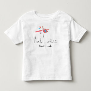 Rüsche-Kleinkind-T - Shirt