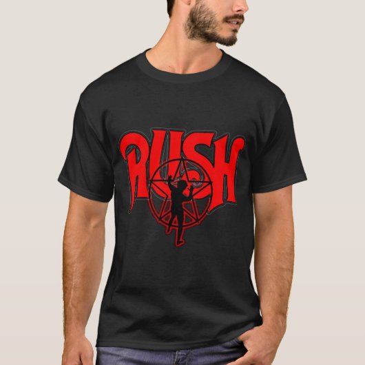Rush-Band T-Shirt (Vorderseite)