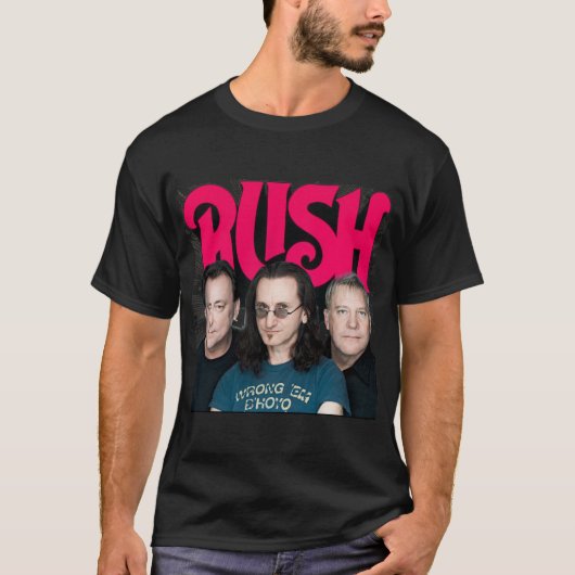 Rush-Band T-Shirt (Vorderseite)