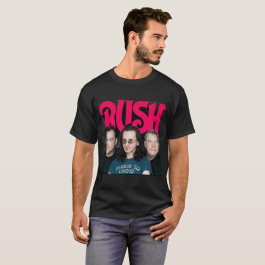 Rush-Band T-Shirt (Vorne ganz)