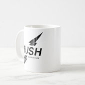 Rush Black Kaffeetasse (Vorderseite Links)