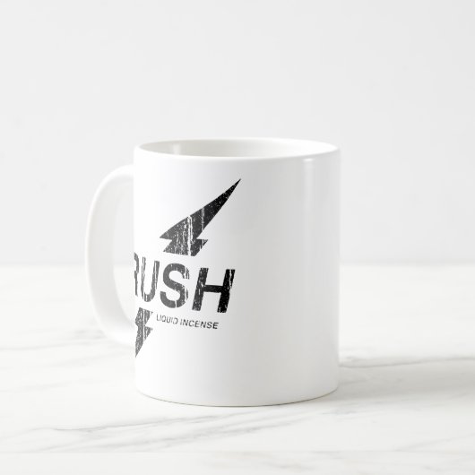 Rush Black Kaffeetasse (Vorderseite Links)