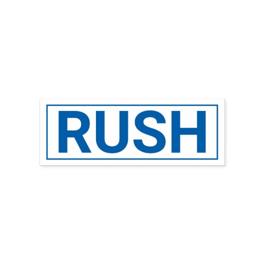 RUSH-Briefmarke Permastempel (Design)