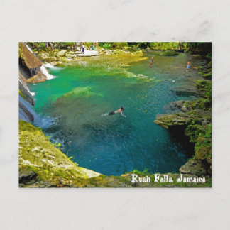 Rush Falls, Jamaika Postkarte