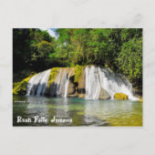 Rush Falls, Jamaika Postkarte (Vorderseite)