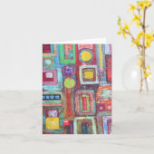 Rush Hour Blank Notecard Karte (Gelbe Blume)