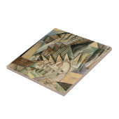 Rush Hour, New York, von Max Weber, Vintager Kubis Fliese (Seite)