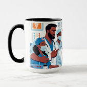 Rush im Notraum Tasse (Links)