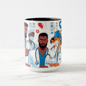 Rush im Notraum Tasse (Zentrum)