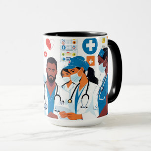 Rush im Notraum Tasse