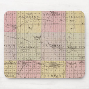 Rush Landkreis, Kansas Mousepad