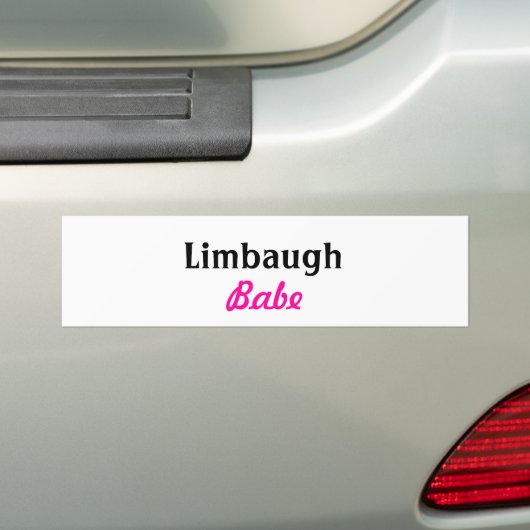 Rush Limbaugh-Baby Autoaufkleber (Auf Auto)