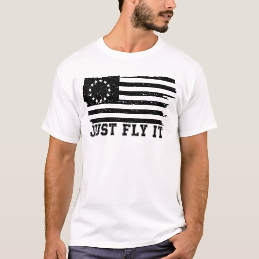 Rush-limbaugh Betsy Ross Flag Shirt einfach nur fl (Vorderseite)