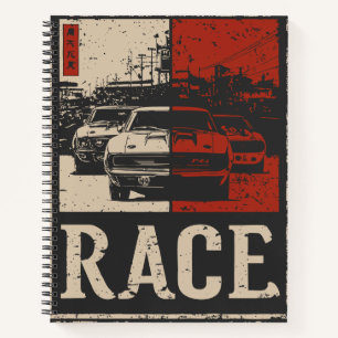 Rush Line - Velocity in Midcity in Grit & Smoke Notizblock