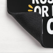 Rush mich nicht oder sonst weine ich sarkastisch l mousepad (Ecke)