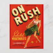 Rush Postkarte (Vorderseite)