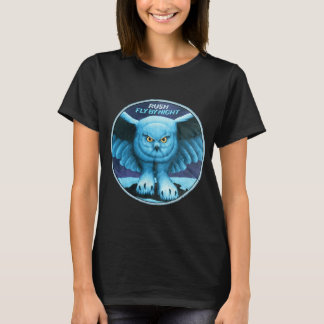 Rush Rockband Blues Eule T-Shirt