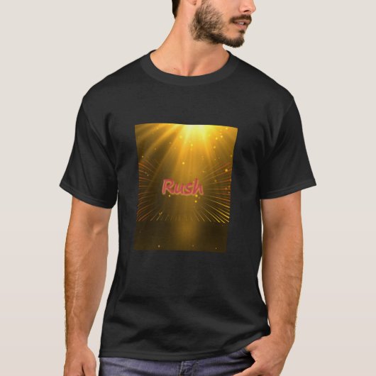Rush Sternexplosion Logo T Shirt Mens Lizenzierte (Vorderseite)