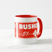 Rushed by Railway Express Agency Tasse (VorderseiteRechts)