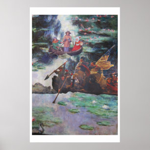 Rushhour-Verkehr - Collage-Kunst Poster