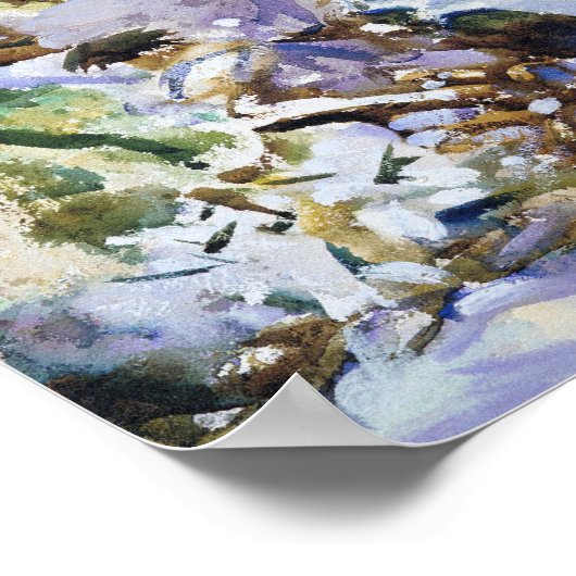 Rushing Brook (ca. 1904-1911) Poster (Ecke)