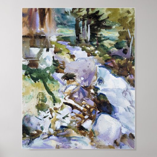 Rushing Brook (ca. 1904-1911) Poster (Vorne)