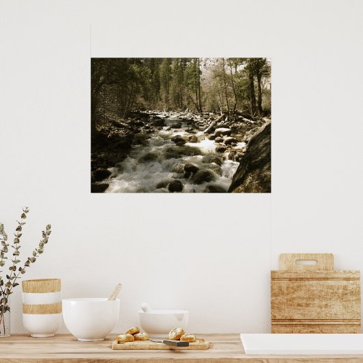 Rushing Creek Poster (Küche)