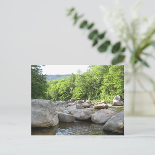 Rushing River - North Conway, NH Postkarte (Stehend Vorderseite)