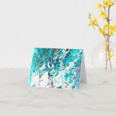 Rushing Sea....... Karte (Gelbe Blume)