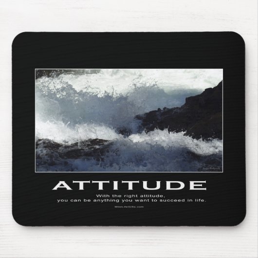 Rushing Water Motivierend Mousepads (Vorne)
