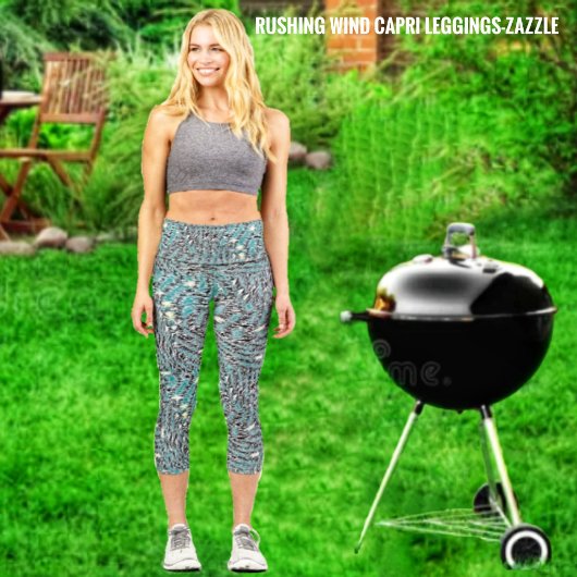 Rushing Wind Capri Leggings