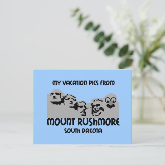 Rushmoore Postkarte (Stehend Vorderseite)