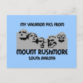 Rushmoore Postkarte (Vorderseite)