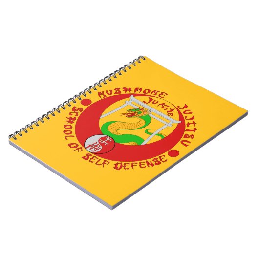 Rushmore Jukite Jujitsu-Notizbuch Notizblock (Linke Seite)