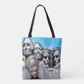 Rushmore mit Biden Totasche Tasche (Rückseite)