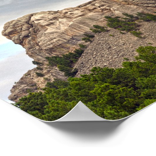 Rushmore Panorama Poster (Ecke)