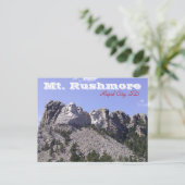 Rushmore Postcard Postkarte (Stehend Vorderseite)