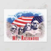 Rushmore Postkarte (Vorderseite)