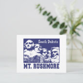 Rushmore Postkarte (Stehend Vorderseite)