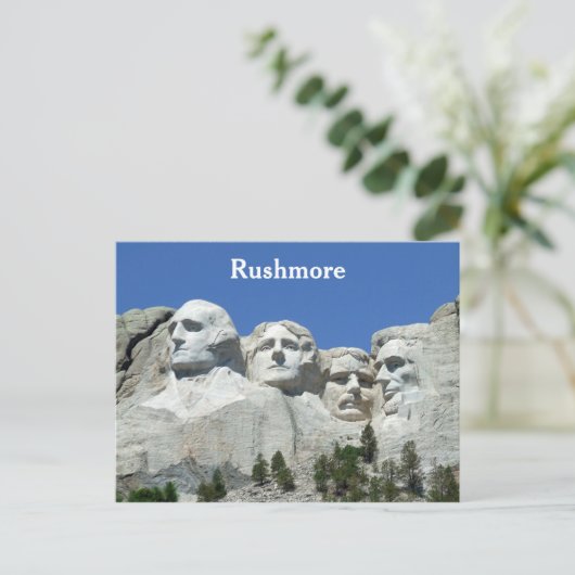 Rushmore Postkarte (Stehend Vorderseite)
