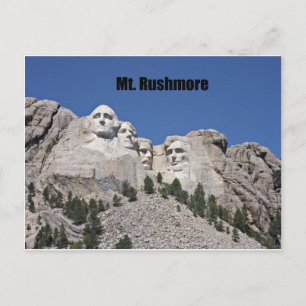 Rushmore Postkarte
