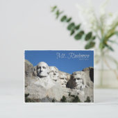 Rushmore Postkarte (Stehend Vorderseite)