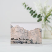 Rushmore Postkarte (Stehend Vorderseite)