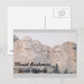 Rushmore Postkarte (Vorne/Hinten)